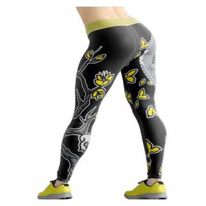 Mallas clásicas con estampado de flores para adolescentes de alta calidad, pantalones, mallas para niñas, mallas llamativas para niñas - Product Image 2