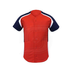 Ropa deportiva de béisbol y softbol con logotipo impreso personalizado conjunto de uniforme de equipo transpirable de talla grande diseñado en Pakistán-Venta al por mayor - Product Image 5