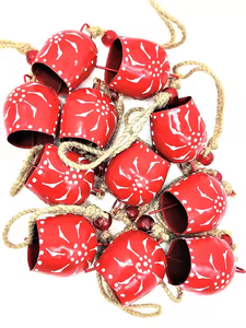 Cloches de vache en forme de cylindre en fer lot de 20 pièces indien métal artisanat unique cloche de vache pour animaux de compagnie à vendre par décor impex - Product Image 5