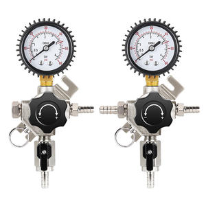 Régulateur de CO2 avec connecteur de gaz métal maison brassage bière barre professionnelle accessoires de bière un bloc une connexion - Product Image 2