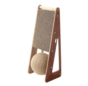 Table à gratter pour chat en bois massif personnalisable OEM Mobilier moderne de luxe pour animaux de compagnie Motif animal surélevé pour l'approvisionnement du Vietnam en griffe et santé - Product Image 4