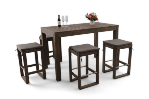 Juego de Barra Multiusos Diseñado para Uso Flexible en Interiores y Exteriores con Altura de Mesa Funcional - Product Image 2