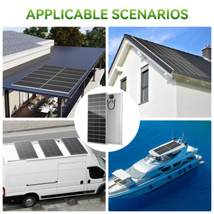 Panneau solaire monocristallin rigide demi-cellule pour extérieur, 200W, 22% d'efficacité, vente en gros, entrepôt américain - Product Image 6