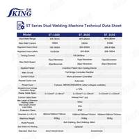 IKING China Factory Bolzens chweiß maschine der ST-Serie für den Stahl deckbau