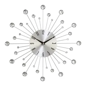 Customized 3D Round Metal Wall <b>Clock</b> Artist Design with Printed Motive Quartz 3D Wall <b>Clock</b> for Living Room Home Decoration - Product Image 3