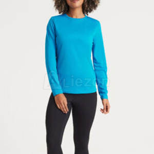 Diseño único Mujeres Camisetas de manga larga Tallas grandes Camisetas de manga larga de secado rápido de las mujeres en el precio al por mayor - Product Image 4