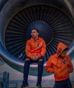 ชุดวอร์มสำหรับผู้ชาย2ชิ้นเสื้อสวมหัวผ้าโพลีเอสเตอร์โอเวอร์ไซส์ลายคุกกี้ไม้แบ็กวู้ดส์ใส่วิ่งมีฮู้ดโลโก้แบบกำหนดเอง - Product Image 6