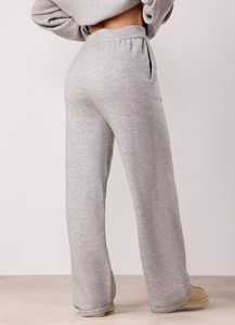 Ensemble de survêtement décontracté pour femme, motif uni, léger, gris, fermeture éclair, pour l'hiver, pour une utilisation en extérieur, prix bas, vêtements tendance - Product Image 6