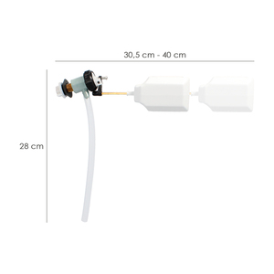 Valvola a galleggiante con asta silenziosa per ingresso laterale - Product Image 2