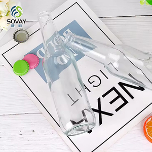 250ml 275ml 330ml 500ml rõ ràng Glass đồ uống chai Vòng rỗng Glass bia chai cao cấp Glass <span class=keywords><strong>Soda</strong></span> nước trái cây chai - Product Image 2
