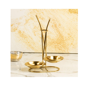 Soporte de latón para cuchara de sopa, utensilios de cocina, utensilio de cocina, herramienta de cocina, soporte de 2 cucharas, espejo pulido de alta calidad - Product Image 5