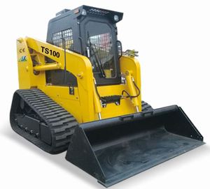 Chargeuse verticale puissante TS100 avec capacité de levage de 3500 lb et cabine fermée avec chauffage - Product Image 3