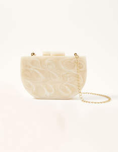 Sac à main rond en résine de style bohème ici - best-seller - design moderne et tendance - fait à la main - Product Image 2