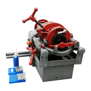 1/2"-2" Semi-Automatic <b>Pipe</b> Threading <b>Cutter</b> Machine Upstanding 220V/380V Motor Core Components Alloy 0.75KW 100kg US Origin - Product Image 3