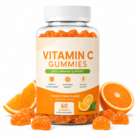 Gummies de Vitamine C en Gros 250mg avec Sureau, Zinc, Vitamine D3, Cynorhodon, Acerola, Soutien Immunitaire, Pectine, OEM
