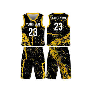 Uniformes de baloncesto de alto rendimiento con diseños audaces de ajuste flexible y control del sudor para una tela de costura duradera de juego máximo - Product Image 6