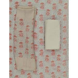 Festive Women's Unstitched Kota Silk Fancy Suit <b>Set</b> - Product Image 1