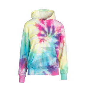 Factory Price Sweat Wear <b>Tie</b> <b>Dye</b> <b>Hoodies</b> Men's 100% Cotton Terry Pullover <b>Tie</b> <b>Dye</b> Hoodie for Men - Product Image 4