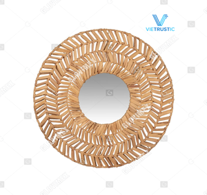 Top nouveau Design jacinthe d'eau mur Salon miroir petit miroir rond personnaliser taille couleur décors à la maison luxe - Product Image 1