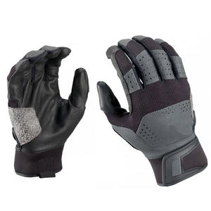 Guantes de bateo de béisbol de cuero Premium para hombres Guantes deportivos duraderos de softbol de dedo completo con agarre superior - Product Image 1