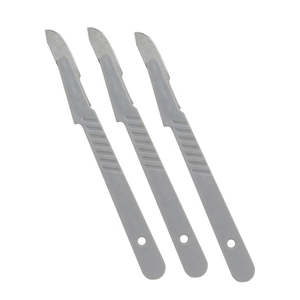 มีดผ่าตัดแบบใช้แล้วทิ้งด้ามจับ #3มีดผ่าตัดทำจากสเตนเลสได้รับการรับรองจาก CE - Product Image 6