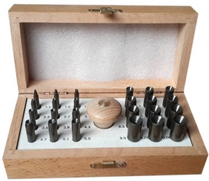 Caja de Punzones de Alta Calidad con 24 Punzones para Fabricación de Joyería, Venta al por Mayor al Precio Más Bajo, el Mejor Producto para la Fabricación de Joyería - Product Image 1