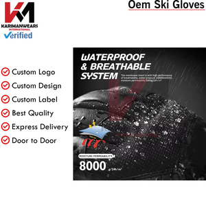 Guantes de Esquí Impermeables y Transpirables para Hombre y Mujer, Guantes de Snowboard Aislados para Invierno, Diseñados para un Rendimiento en Climas Extremos - Product Image 4