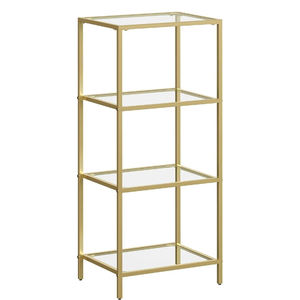 3-Tier Customized <b>Rack</b> <b>Wire</b> Display Spice <b>Rack</b> Shelving Durable Heavy Duty <b>Wire</b> Glass Iron Storage Shelves - Product Image 3