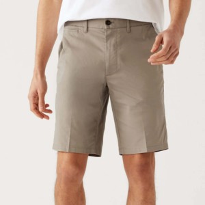 Shorts de jogging décontractés pour hommes, séchage rapide, légers, 100 % coton, couleur unie, poches plates sur le devant, écologiques, personnalisables - Product Image 5