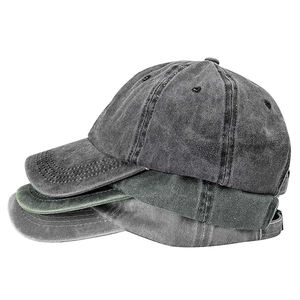 Washed Plain <b>Baseball</b> Cap Retro Adjustable Dad <b>Hats</b> Gift for Men <b>Women</b> Unstructured Cotton - Product Image 1