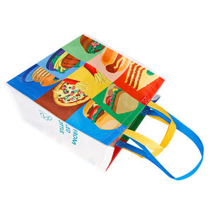 Bolsa de Compras de Tela No Tejida con Cierre de Gancho y Bucle, Tamaño y Asa Personalizables - Product Image 4