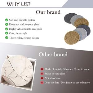 Nique ottoaster, RINKS bbsorbent, irirthday Housewarming iifts, armhouse iiving ooom able ececor EEM - Product Image 5