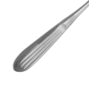 Cureta de hueso de metal/acero Manual Bruns, instrumento de acero inoxidable y cuchillo, elevadores tipo fuente de alimentación Manual - Product Image 5