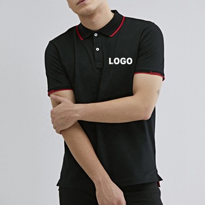 Casual algodón bordado estilo personalizado para Polos manga corta Golf Jersey antiarrugas patrón de impresión - Product Image 6