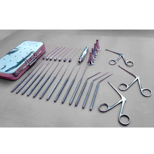 Juego de instrumentos de miringotomía para operación de oreja de karité de marca 29 miringoplastia quirúrgica ent - Product Image 2