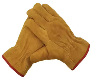 Guante de soldadura 2025 de cuero de vaca resistente a altas temperaturas soldador especial guante de trabajo antiescaldado - Product Image 1