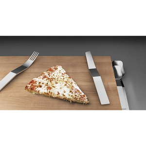 Ensemble de couverts élégant en acier inoxydable et cuivre avec poignée tressée, parfait pour les mariages et la décoration de salle à manger élégante - Product Image 5