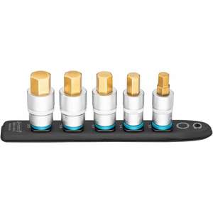 Juego de Llaves de Tubo Hazet SmartRail de 1/2'' con Cabeza Cuadrada, Kit de 5 Piezas - Product Image 1