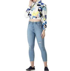 Sweat à capuche avec impression par sublimation pour femmes de différentes tailles Nouvelle mode de sweat à capuche respirant pour femmes - Product Image 4