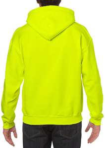 Streetwear surdimensionné pour hommes, 100% coton, sweat à capuche brodé, impression numérique, pull teint en plaine pour l'hiver - Product Image 4