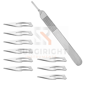 เครื่องมือผ่าตัดทางทันตกรรมทางการแพทย์ใบมีดผ่าตัดด้ามจับ CE ISO ได้รับการรับรองจากเครื่องมือผ่าตัด - Product Image 2