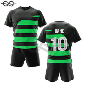 เครื่องแบบรักบี้ดีไซน์ลายนูนสำหรับทีมชุดทีมสั่งทำพิมพ์ซับลิเมชันสำหรับผู้ชาย - Product Image 6