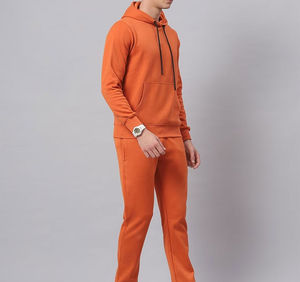 Ensemble de survêtement pour homme en deux pièces personnalisé 2025, streetwear d'hiver, à capuche, lourd, pour la salle de sport et la course à pied, pull-over, jogging - Product Image 3