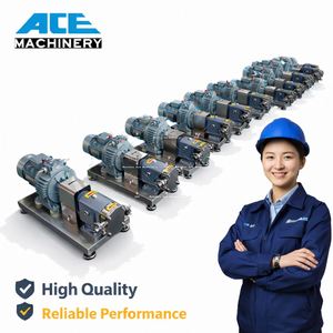 Rotor Pump for High Viscosity Liquids Sanitary 304 316 Rotary Lobe Pump for Paste With 2 Inch Clamp - Product Image 3