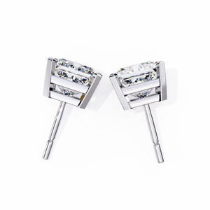 Boucles d'oreilles magnifiques en or 18 carats avec diamant de laboratoire, boucles d'oreilles de qualité supérieure - Product Image 1