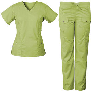 Designs d'hôpital Europe Uniformes d'infirmières d'hôpital Scrubs Suit Hôpital Doux Extensible Uniforme Respirant Scrubs XS à 6XL - Product Image 5