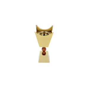 Classic Gold Metal Bakhoor Burner Antique Design Home Fragrance <b>Incense</b> <b>Holder</b> for Home Decoration & Aromatherapy Diffuser - Product Image 3