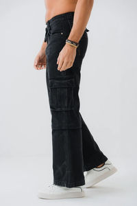 Veste en jean en denim sur mesure vêtements personnalisés vêtements de rue pantalon en jean de haute qualité 2025 service OEM prix de gros - Product Image 2