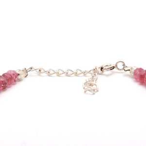 Brazalete Hecho a Mano en Plata 925 con Baño de Platino, Sin Níquel ni Plomo, con Piedra Preciosa Natural - Elegante Regalo para Mujer - Product Image 2