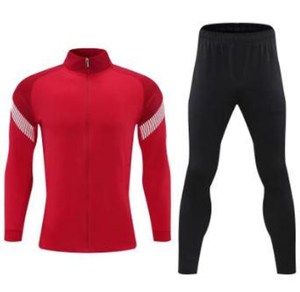 Men Winter Printed Sports Training Tracksuit Set Long Sleeve Full Zip Athletic Top & Performance Pants Gym <b>Running</b> Workout Wear - Product Image 6
